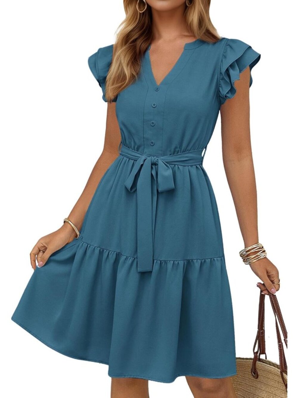 2026 Summer Knee Length Dresses for Women - Stylish, Comfortable & Trendy